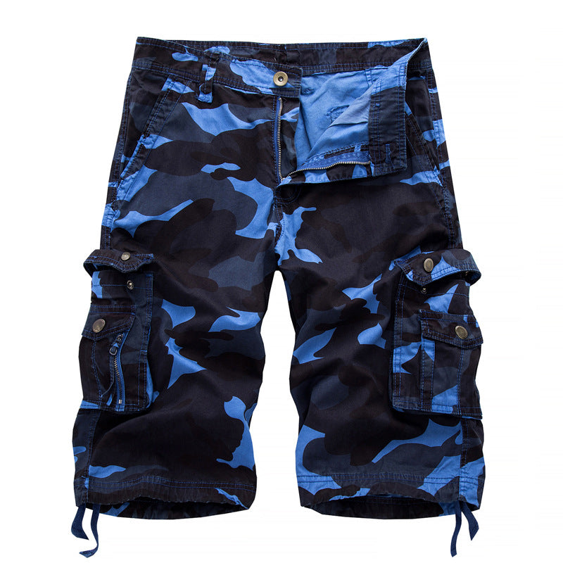 Glistensport Outdoor Camo Cargo Shorts