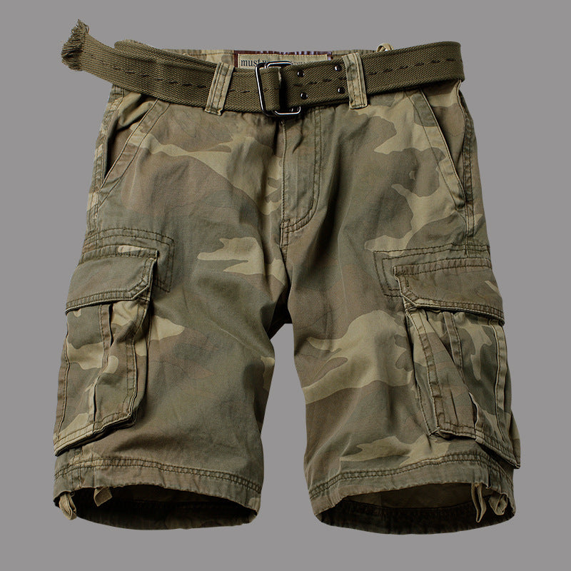 Glistensport Men's Camouflage Casual Shorts