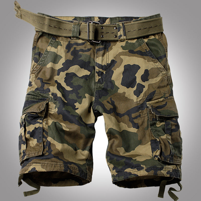 Glistensport Men's Camouflage Casual Shorts