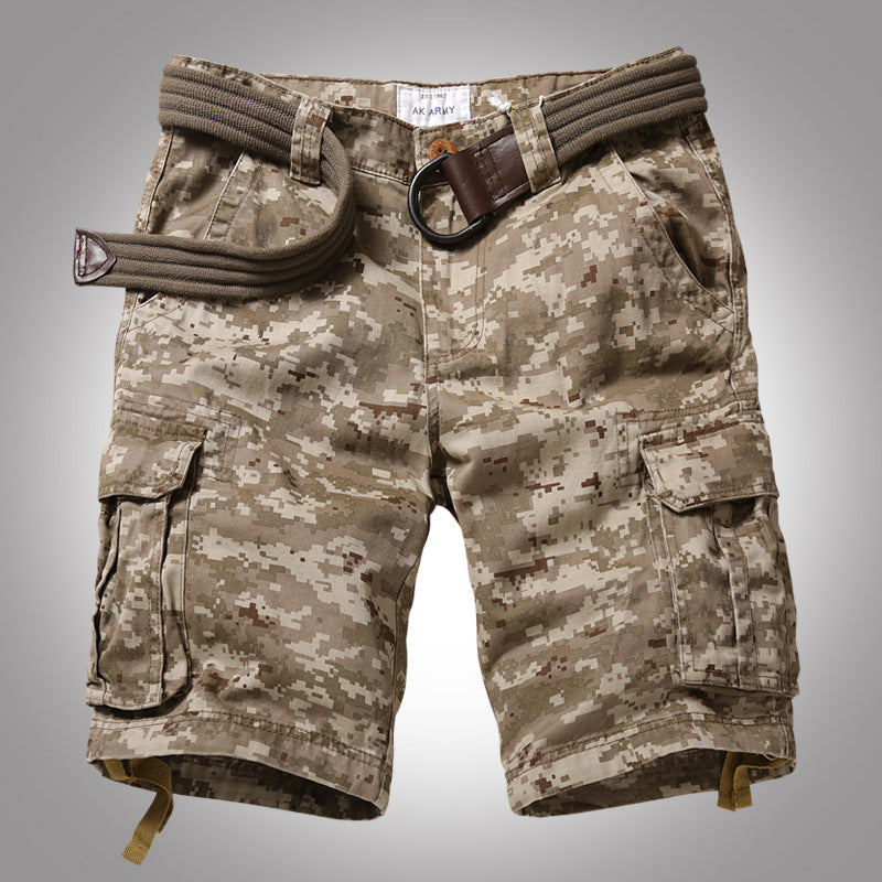 Glistensport Men's Camouflage Casual Shorts