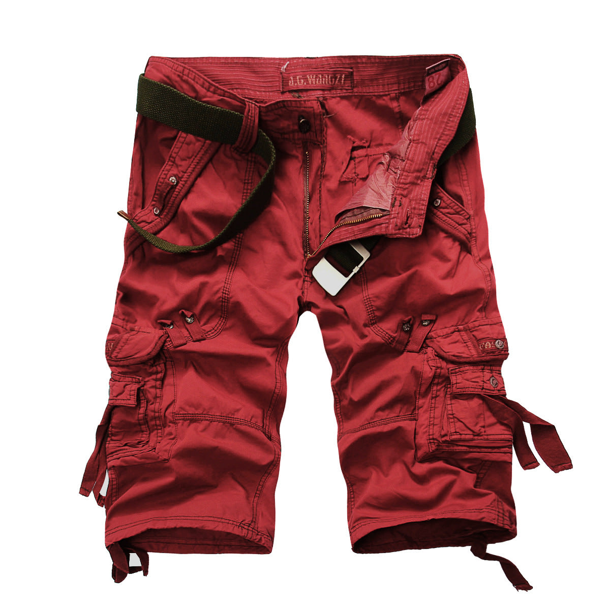 Glistensport Multi-Pocket Casual Cargo Shorts
