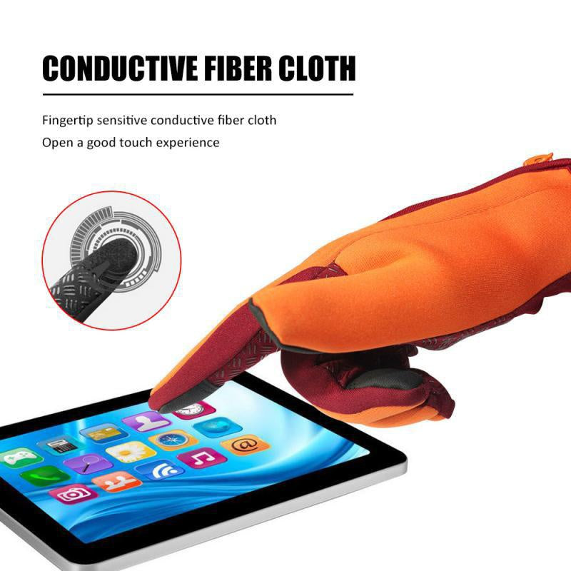 Glistensport™ Outdoor Touch Screen Non-slip Waterproof Windproof Sports Gloves