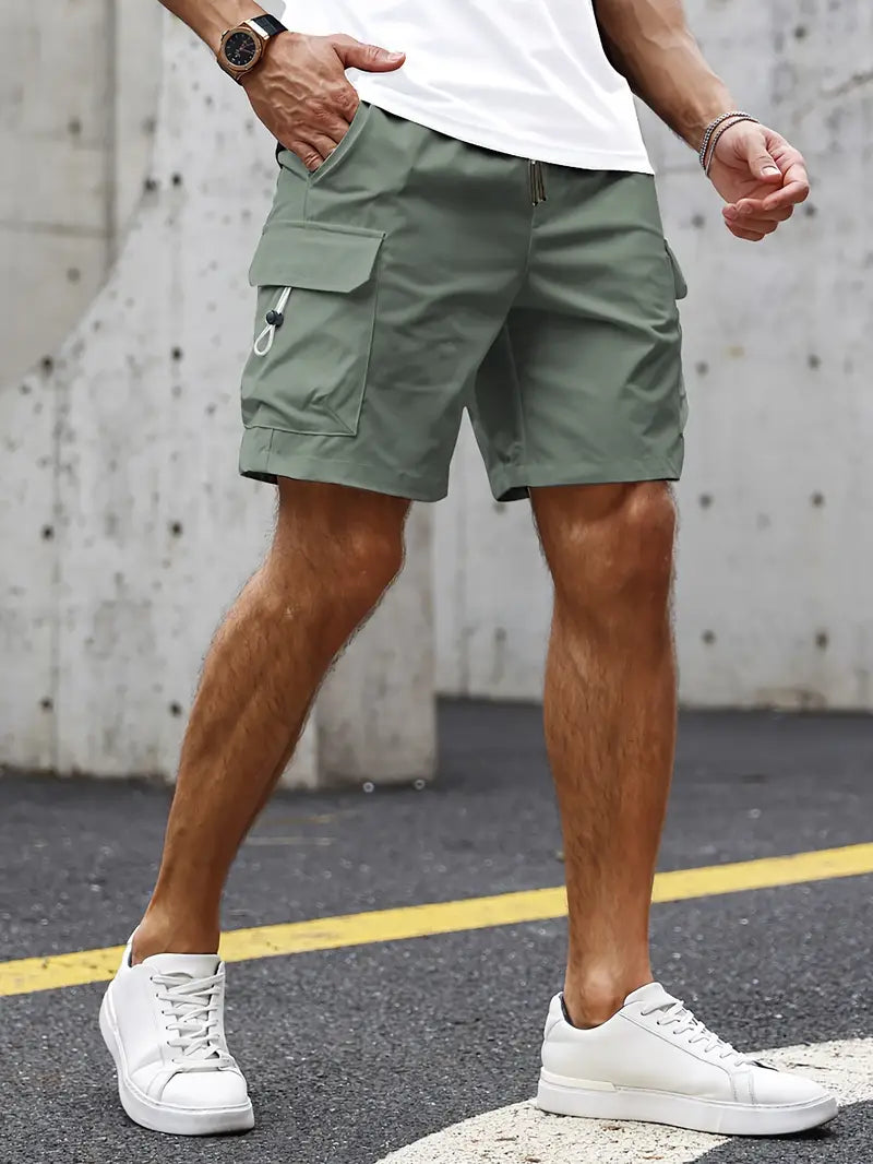 GlistenSport Men's High Quality Cargo Shorts