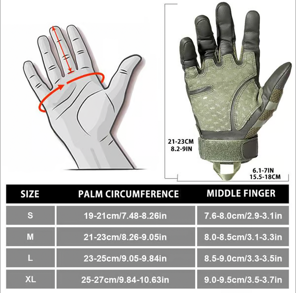 Glistensport™ High Sensitivity Touch Screen Outdoor Tactical Training Glove