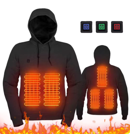 LAST DAY 40% OFF - 🎁 Dazzlesport™ Unisex Heated Hoodie(Free Shipping)