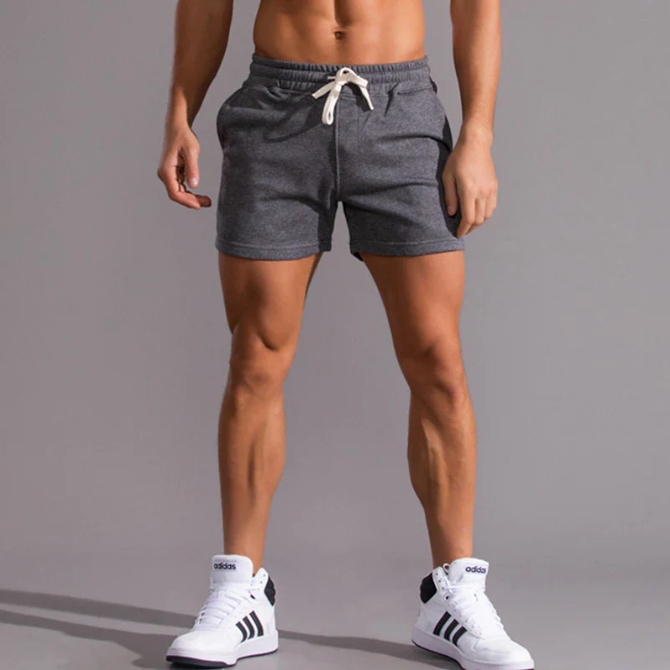 GlistenSport™ Cotton Gym Shorts