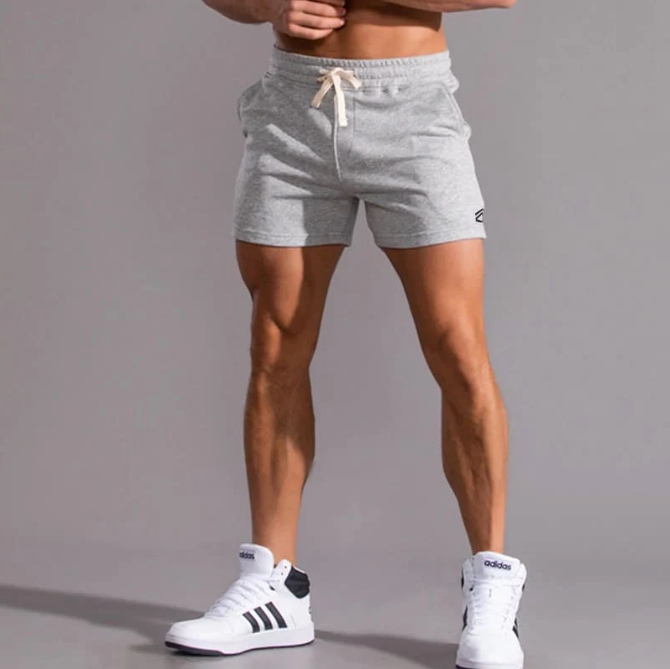 GlistenSport™ Cotton Gym Shorts