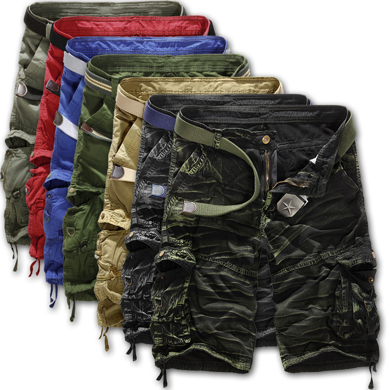 Glistensport Outdoor Loose Military Shorts