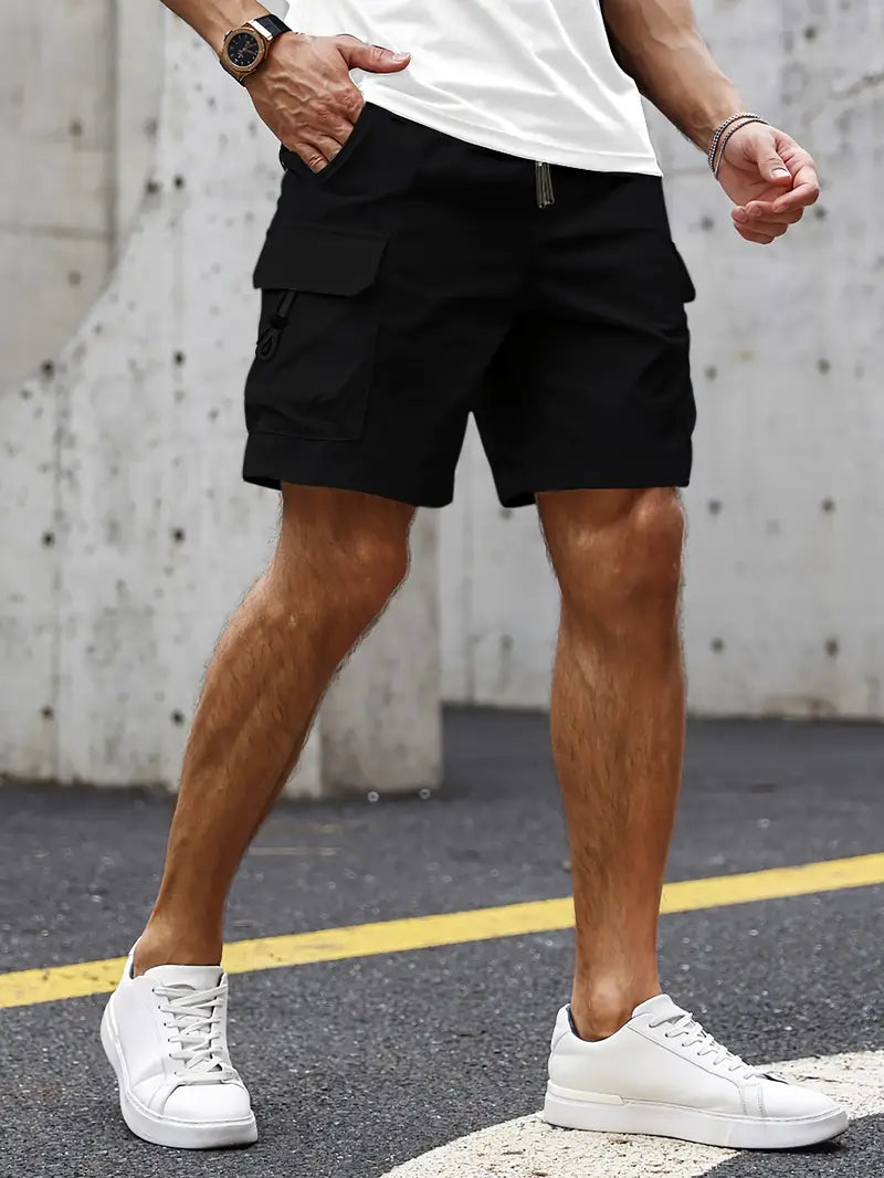 GlistenSport Men's High Quality Cargo Shorts