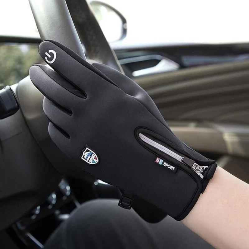 Glistensport™ Outdoor Heated Gloves Windproof and Waterproof with Plus Velvet