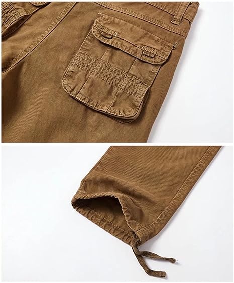 Glistensport Men's Loose Cargo Pants