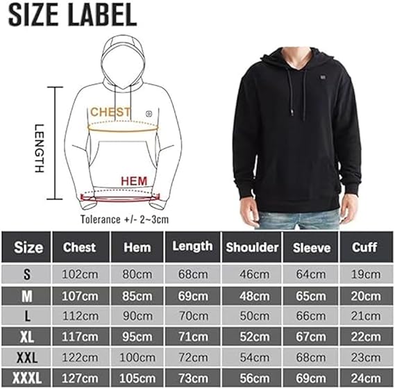 LAST DAY 40% OFF - 🎁 Dazzlesport™ Unisex Heated Hoodie(Free Shipping)