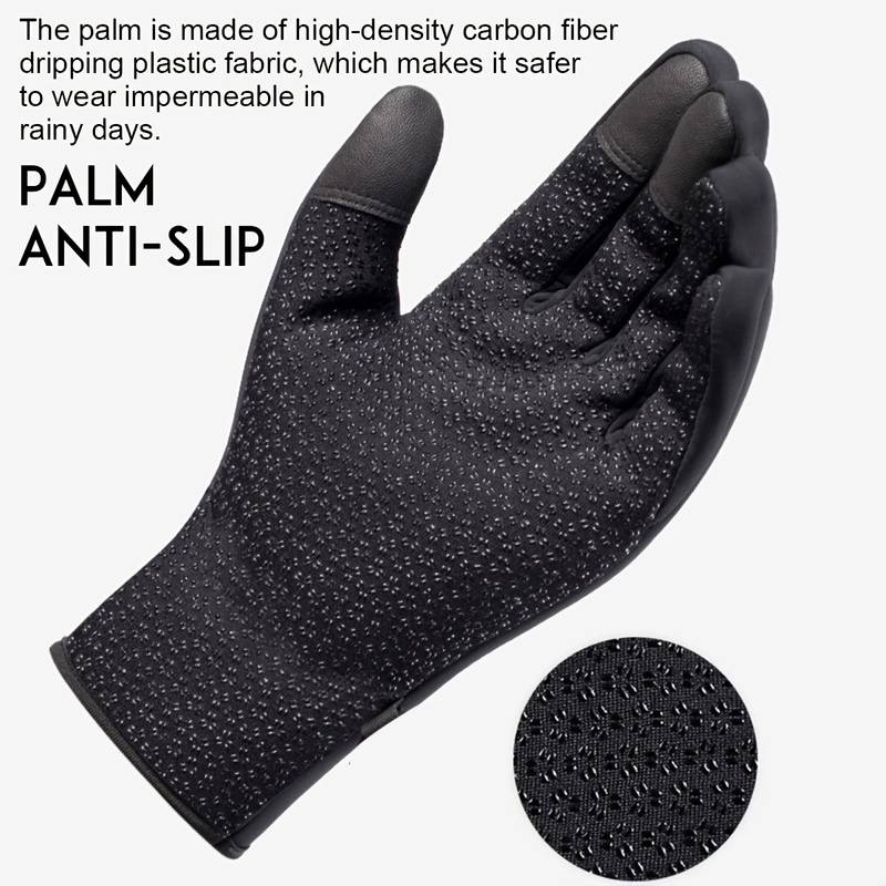 Glistensport™ Outdoor Heated Gloves Windproof and Waterproof with Plus Velvet