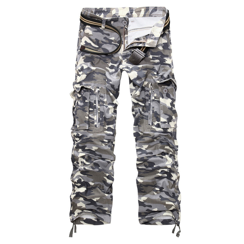 Glistensport Men's Outdoor Multi-Pocket Cargo Pants