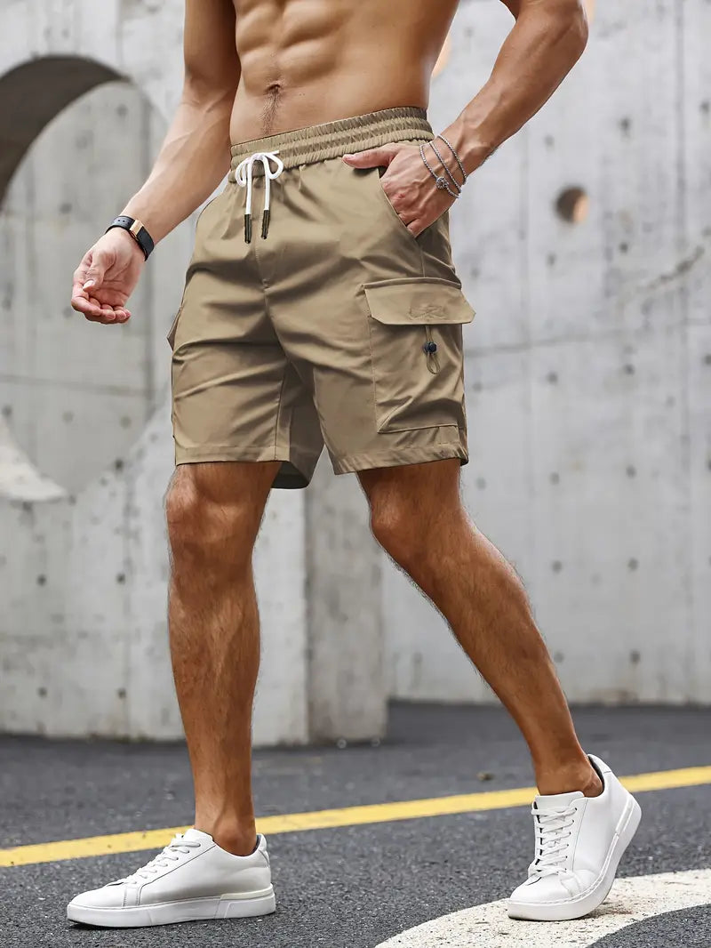 GlistenSport Men's High Quality Cargo Shorts