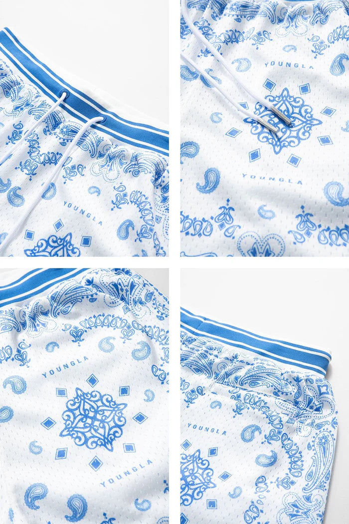 GlistenSport™ The Infamous Bandana Shorts