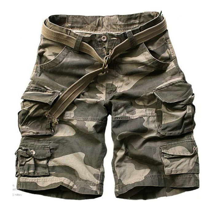 Glistensport Casual Multi-pocket Sport Outdoor Mens Shorts