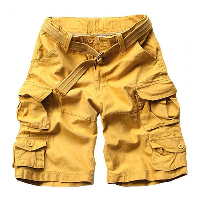 Glistensport Casual Multi-pocket Sport Outdoor Mens Shorts