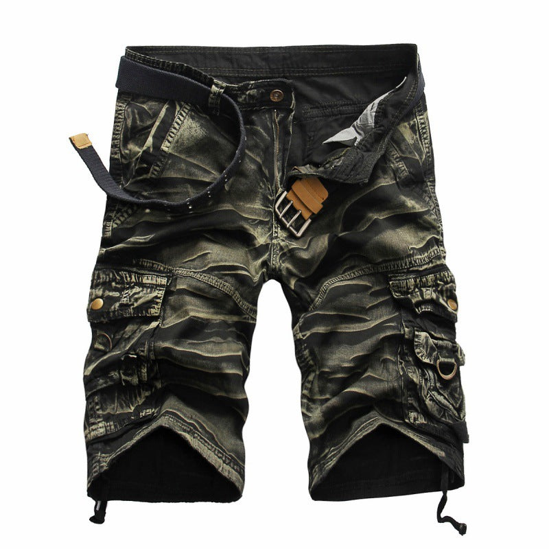 Glistensport Outdoor Loose Military Shorts