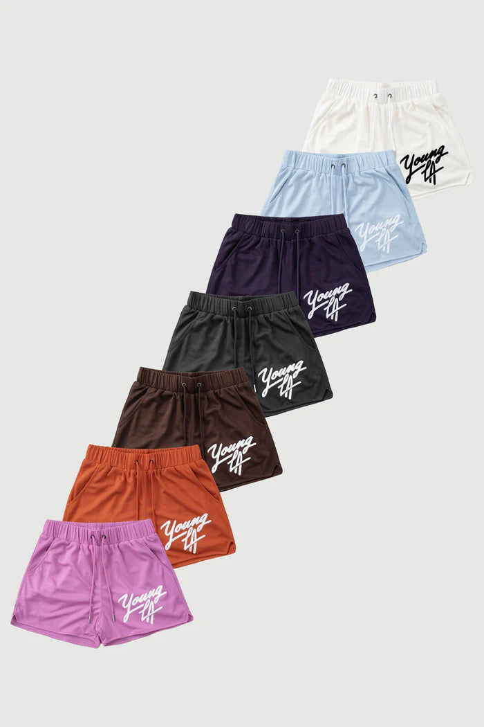 GlistenSport™ Casual Cotton Gym Shorts