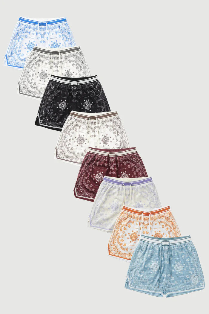 GlistenSport™ The Infamous Bandana Shorts