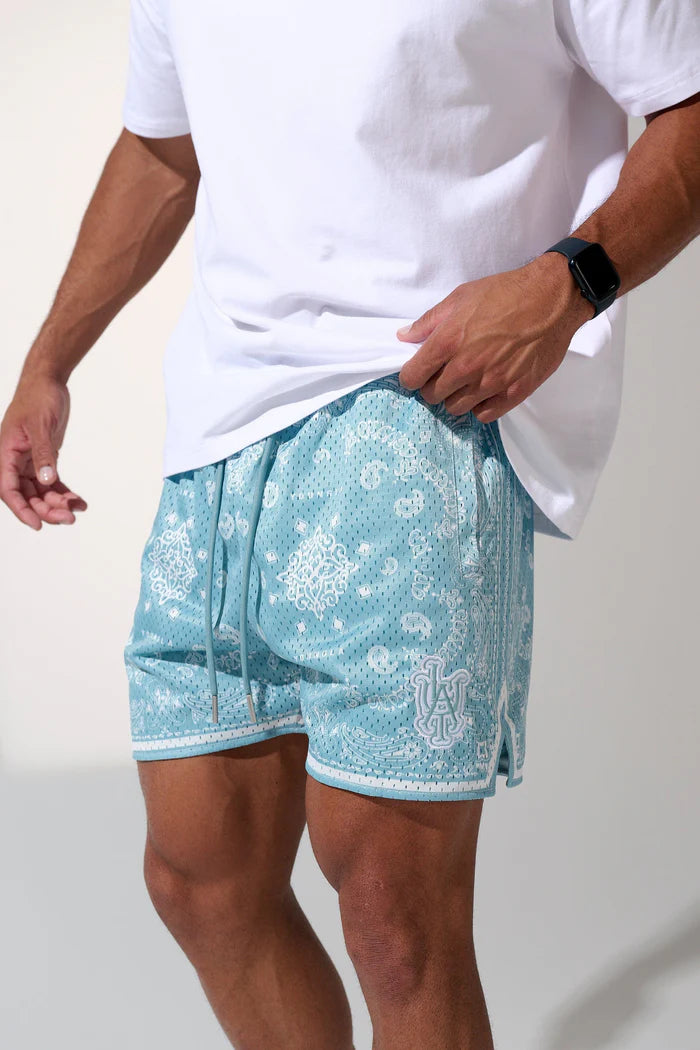 GlistenSport™ The Infamous Bandana Shorts