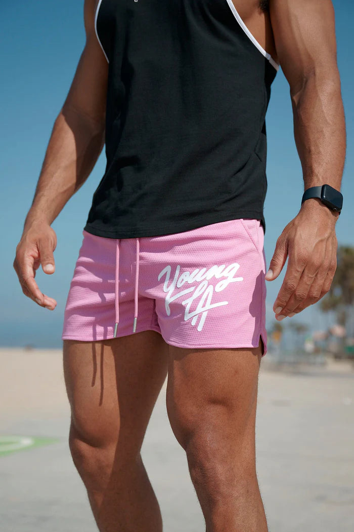 GlistenSport™ Casual Cotton Gym Shorts