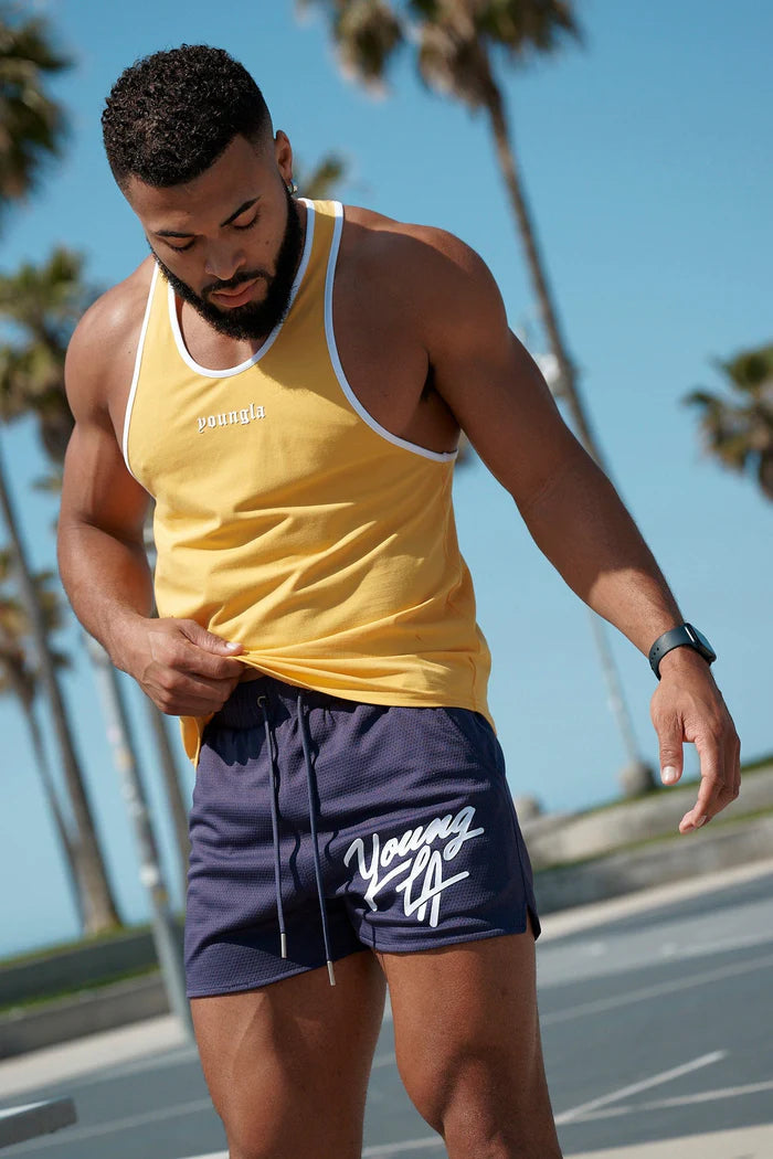 GlistenSport™ Casual Cotton Gym Shorts