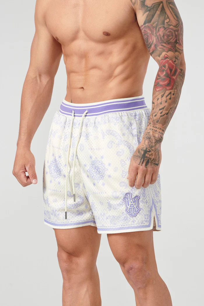 GlistenSport™ The Infamous Bandana Shorts
