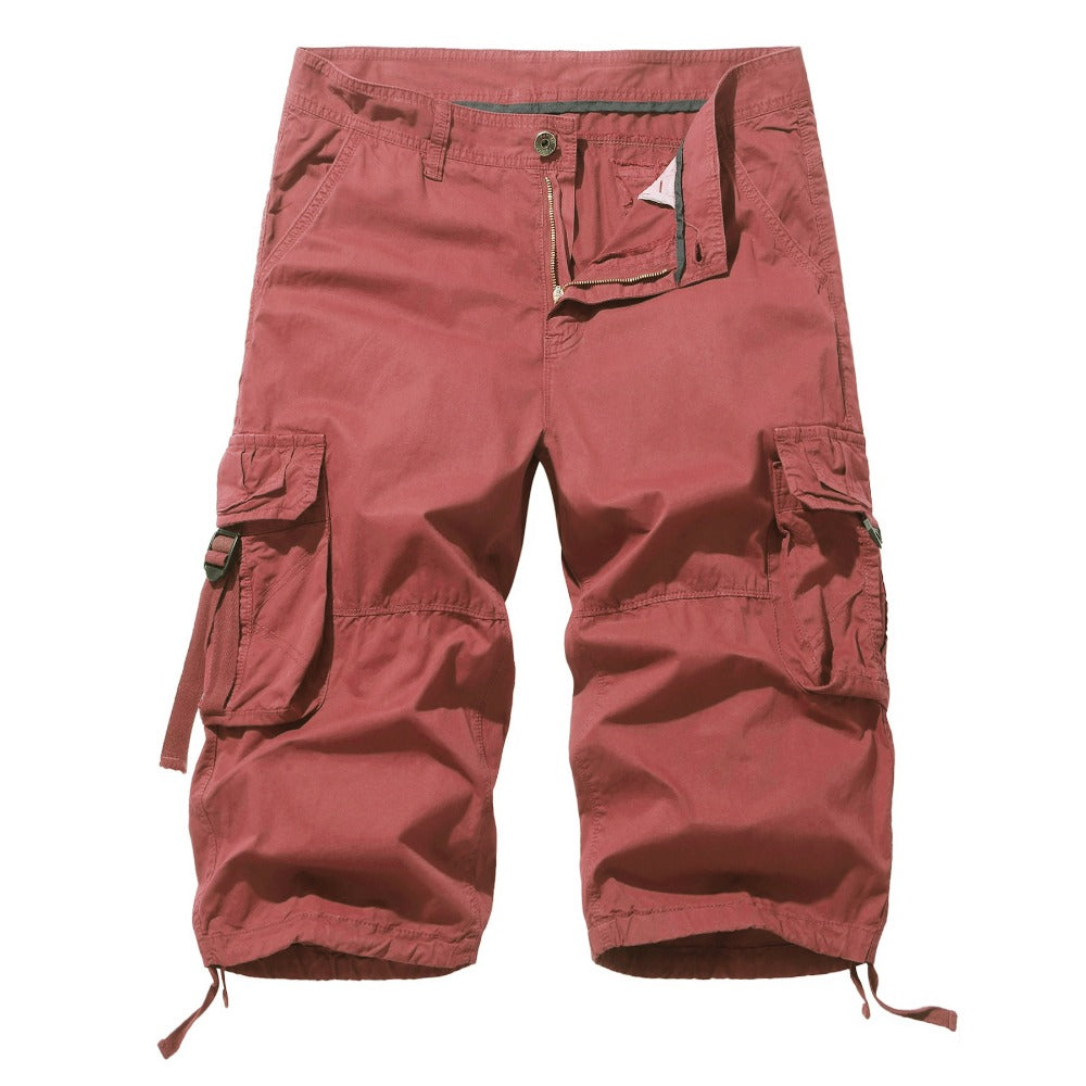 Glistensport Men's overalls 7-point pants