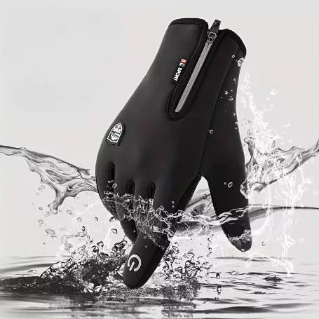 Glistensport™ Outdoor Heated Gloves Windproof and Waterproof with Plus Velvet