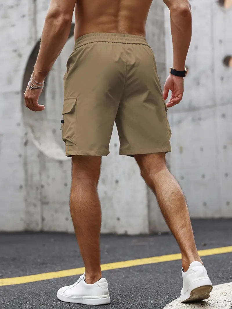 GlistenSport Men's High Quality Cargo Shorts