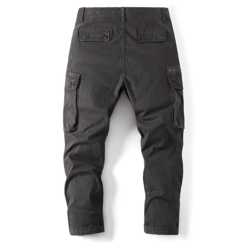 Glistensport New Autumn and Winter Men's Loose Camouflage Multi-pocket Pants