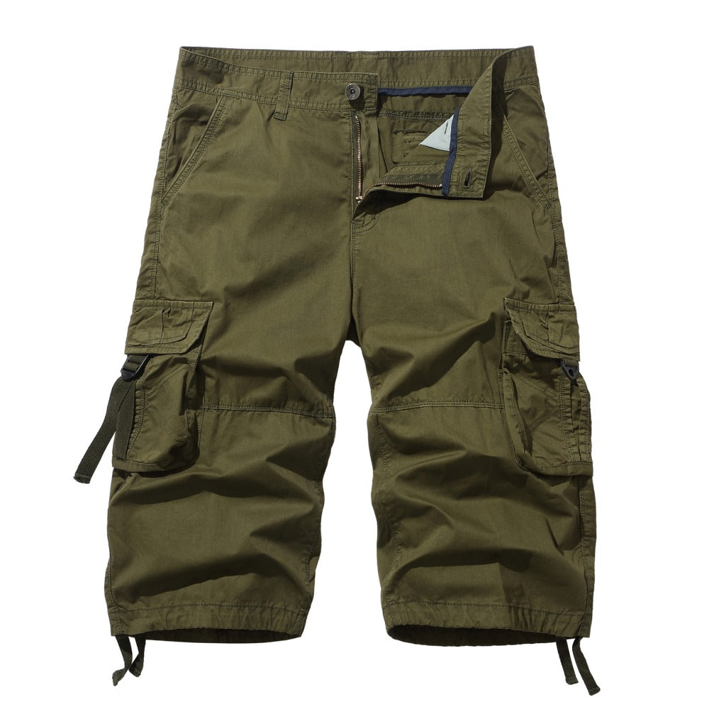 Glistensport Men's overalls 7-point pants