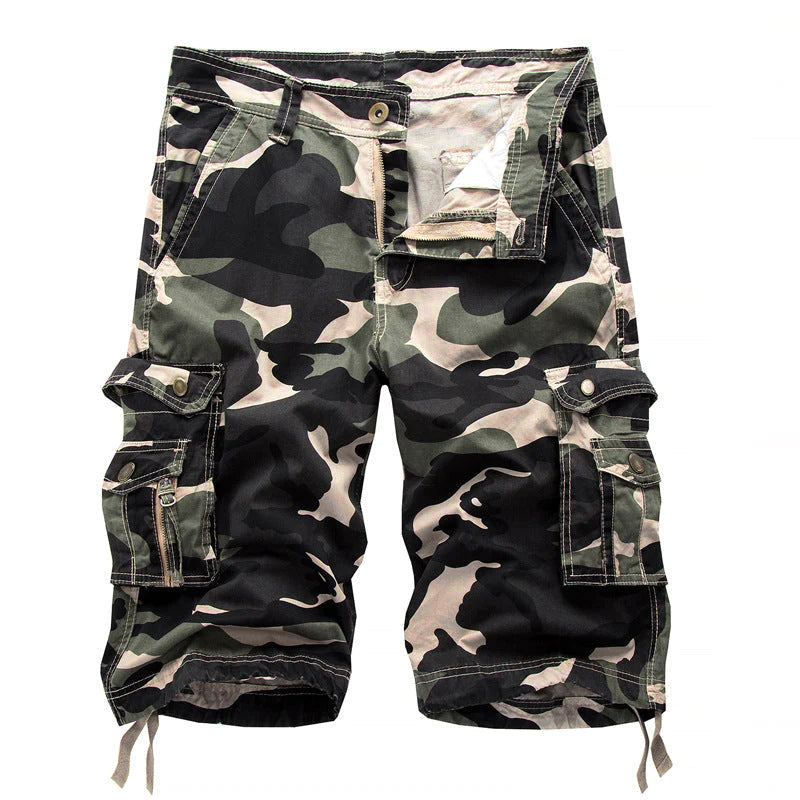 Glistensport Outdoor Camo Cargo Shorts