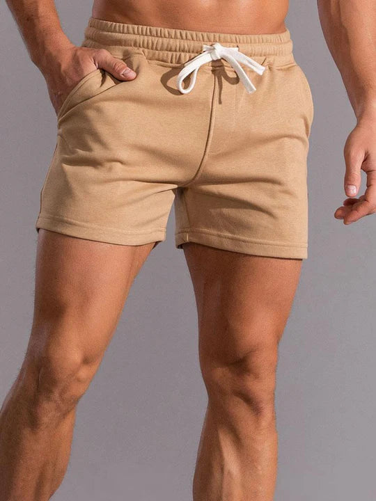 GlistenSport™ Cotton Gym Shorts