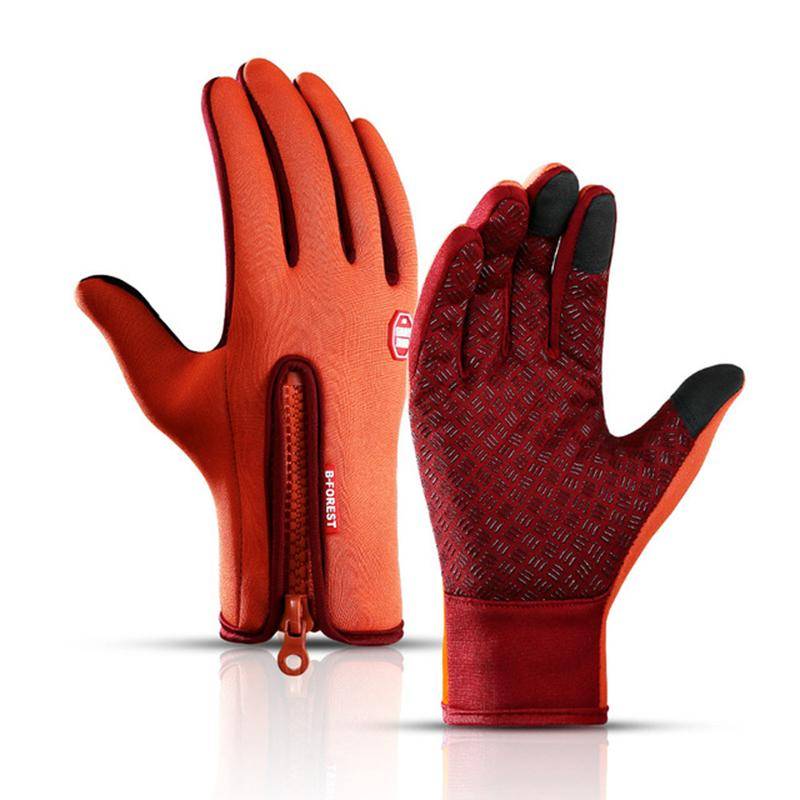 Glistensport™ Outdoor Sports Gloves Short Plus Velvet Windproof Waterproof