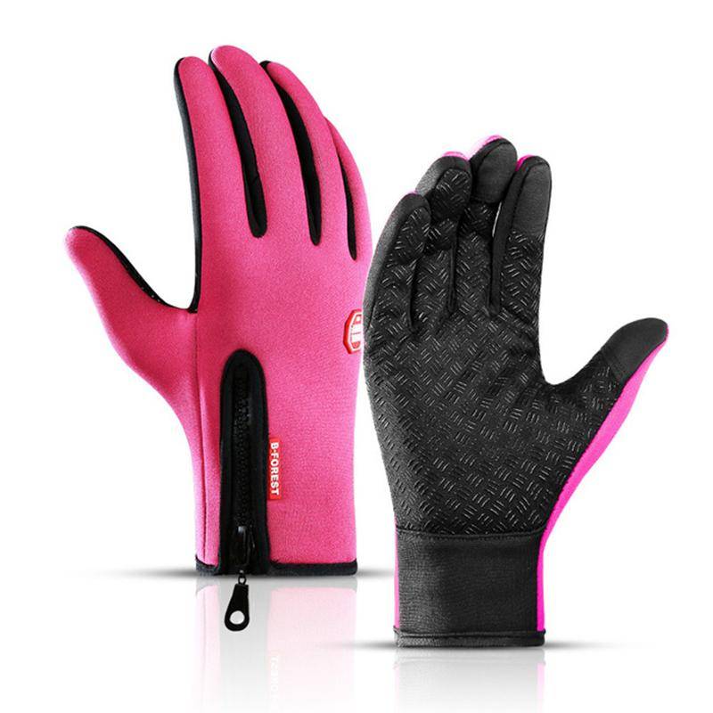 Glistensport™ Outdoor Sports Gloves Short Plus Velvet Windproof Waterproof