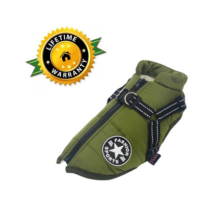 Glistensport™ - Waterproof Winter Jacket with Built-in Harness