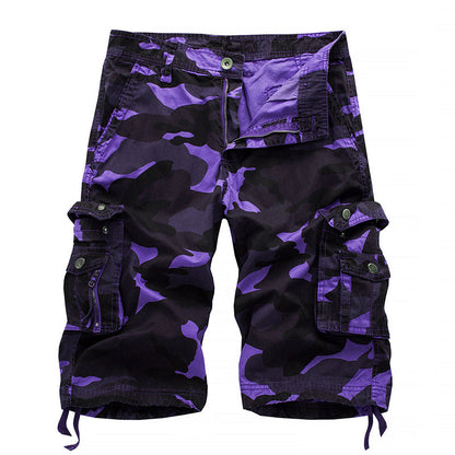 Glistensport Outdoor Camo Cargo Shorts