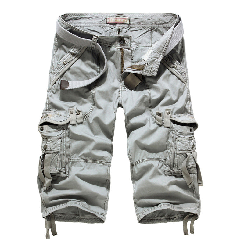 Glistensport Multi-Pocket Casual Cargo Shorts