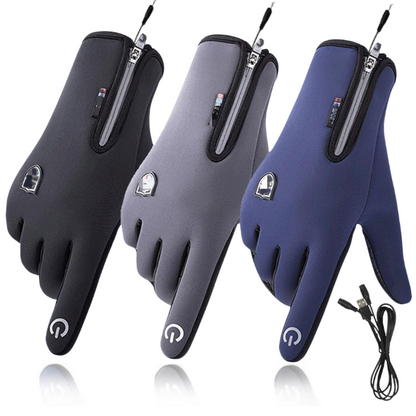 Glistensport™ Heated Gloves Windproof and Waterproof with Plus Velvet