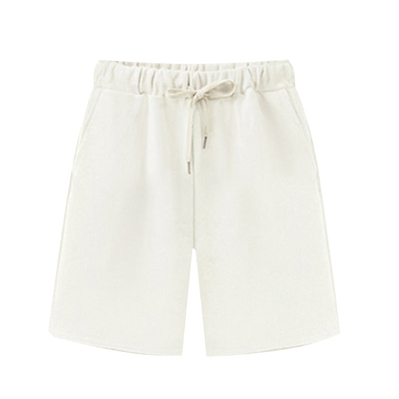 Glistensport women's Casual Soft Solid Drawstring Shorts
