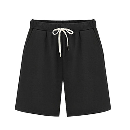 Glistensport women's Casual Soft Solid Drawstring Shorts