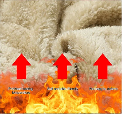 Warm Thermal Plush Thick Fleece Winter Pants