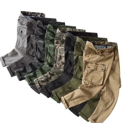 Glistensport New Autumn and Winter Men's Loose Camouflage Multi-pocket Pants