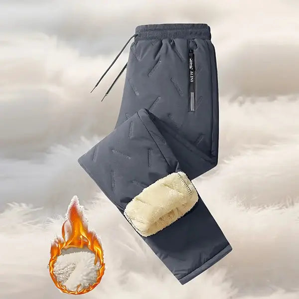 Warm Thermal Plush Thick Fleece Winter Pants
