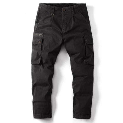 Glistensport New Autumn and Winter Men's Loose Camouflage Multi-pocket Pants