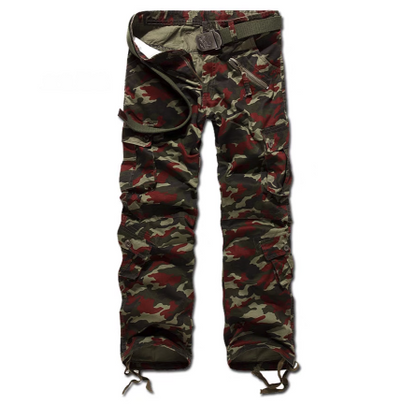 Glistensport Men's Outdoor Camo Cargo Pants