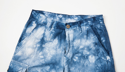 Glistensport Loose Waist Camouflage Shorts